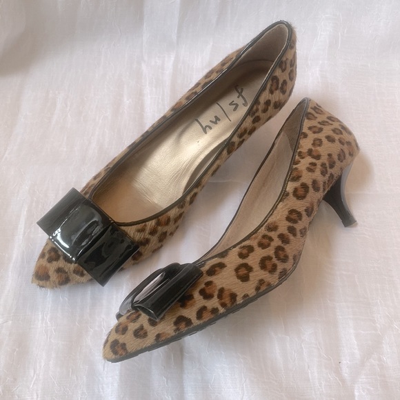 French Sole Shoes - FS/NY Leopard Pumps *Like New*